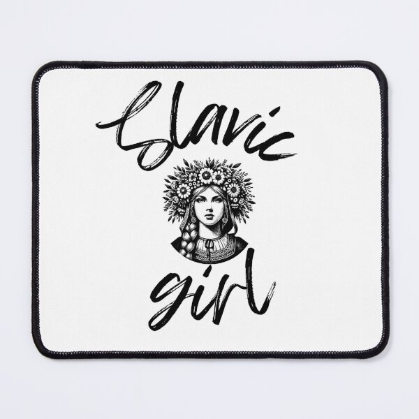 Item preview, Slavic girl black designed and sold by ArT-shirtsR.