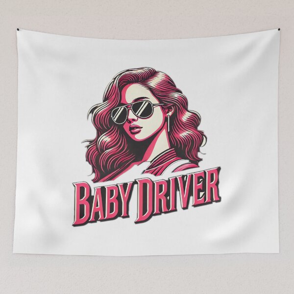 Item preview, baby driver design sticker  designed and sold by NCNGDESIGN.