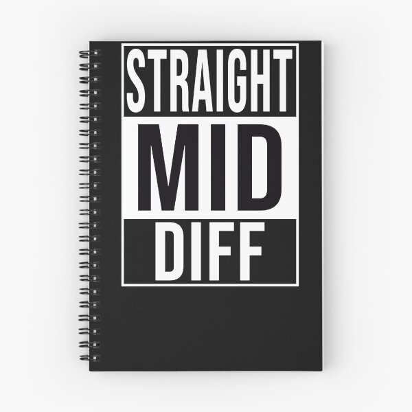 Item preview, STRAIGHT MID DIFFERENCE MID DIFF MIDDLE DIFF GAP  designed and sold by STsigns.