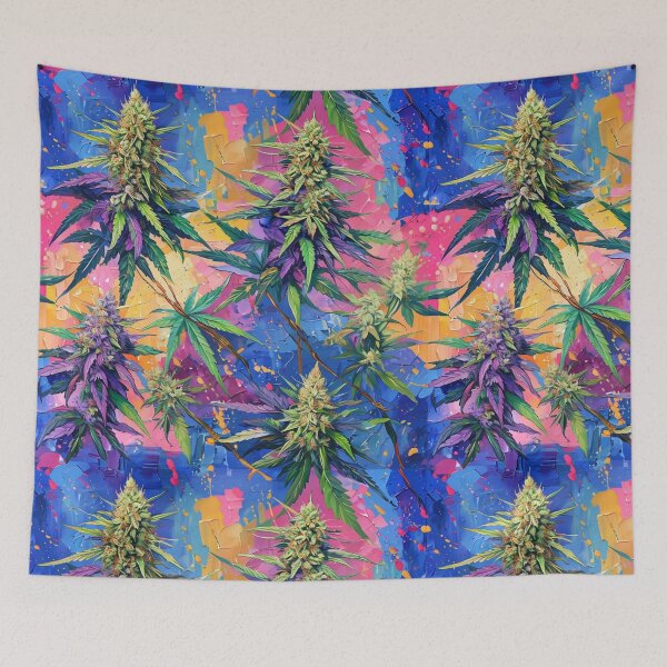 Item preview, Marijuana pattern designed and sold by EccentricsByE.