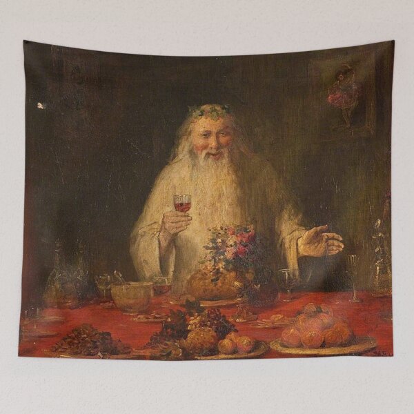 Item preview, Old Father Christmas designed and sold by tomorrowsart.