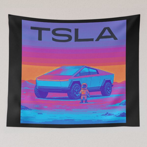 Item preview, tsla stock designed and sold by TEEJAMBOREE.