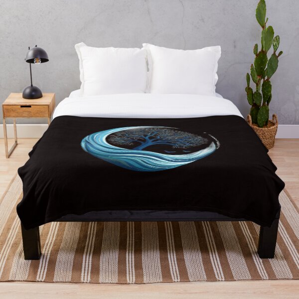 Item preview, Tree Of Life - Tree of Elements - Yin Yang Nature Art - Elements in Harmony designed and sold by EmiBarDesign.