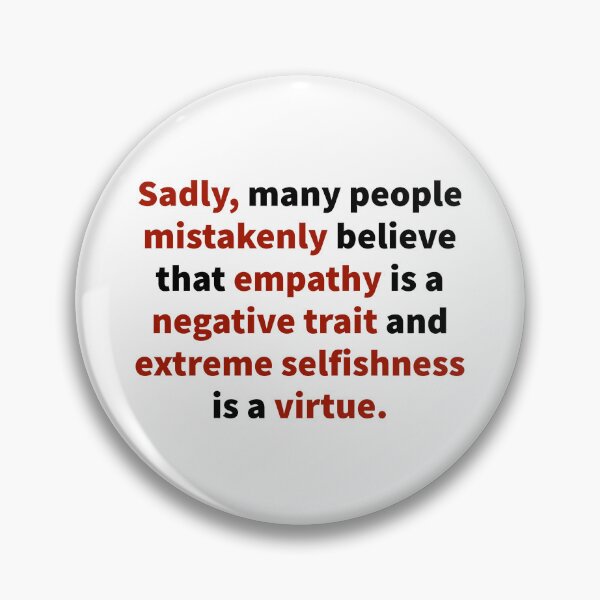 Item preview, Selfishness is not a virtue.  designed and sold by Rachel the Artist .