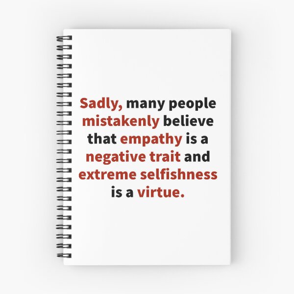 Item preview, Selfishness is not a virtue.  designed and sold by Rachel the Artist .