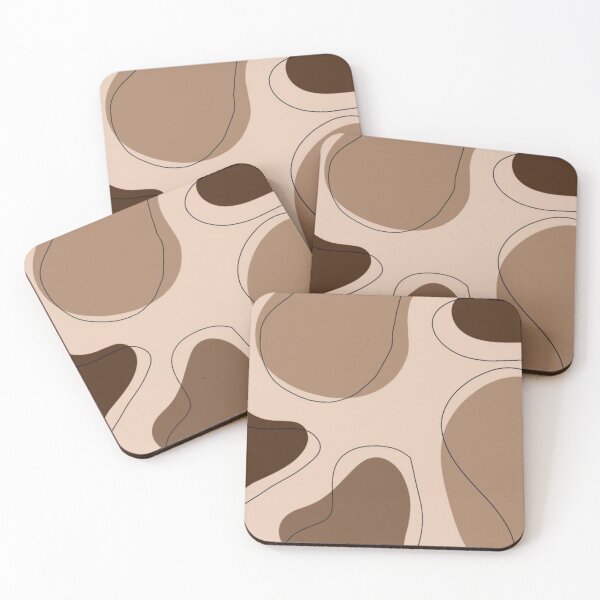 Item preview, Abstract Earth Pattern -Natural Brown Aesthetic designed and sold by melshyped.