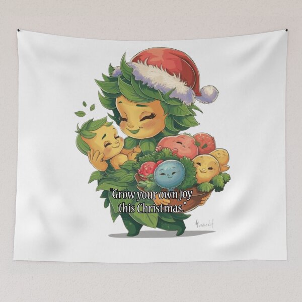 Item preview, CHRISTMAS GREETINGS FROM THE PLANT NURTURER designed and sold by likbatonboot.