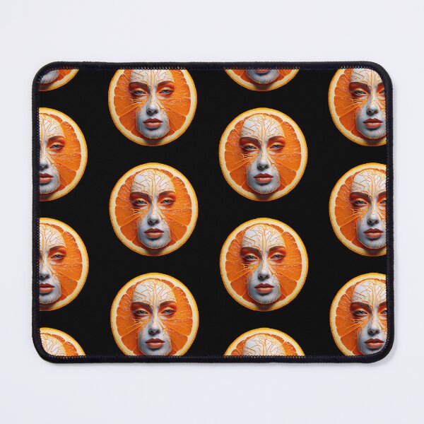 Item preview, Orange Woman Face | Fruits Patterns | Fruit Creatures Collection designed and sold by monkeybusiness.pt.