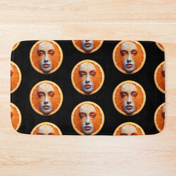 Item preview, Orange Woman Face | Fruits Patterns | Fruit Creatures Collection designed and sold by monkeybusiness.pt.