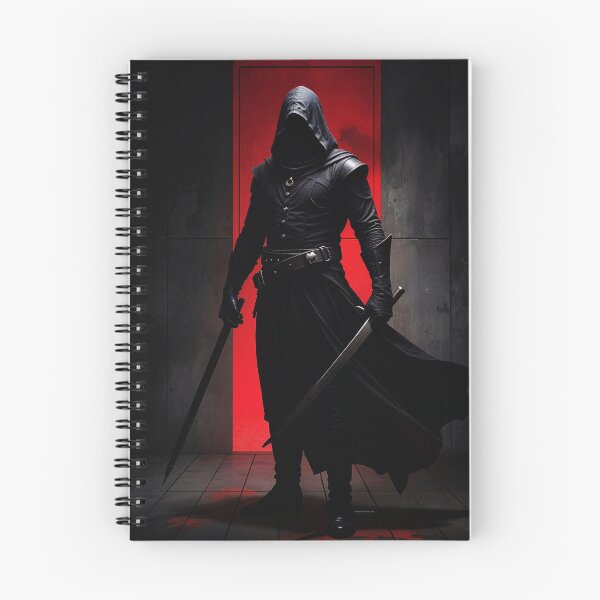 Item preview, Medieval Inquisition Warrior Art - Dark Crusade Assassin T-Shirt designed and sold by FotoLibreStudio.