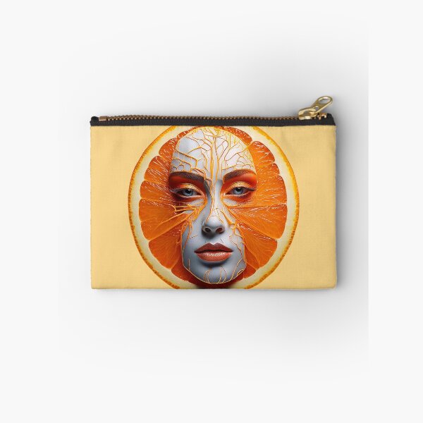 Item preview, Orange Woman Face | Fruits Patterns | Fruit Creatures Collection designed and sold by monkeybusiness.pt.