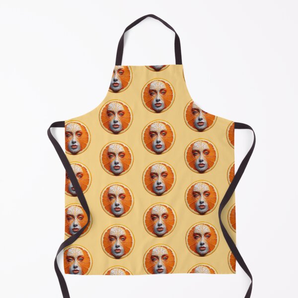 Item preview, Orange Woman Face | Fruits Patterns | Fruit Creatures Collection designed and sold by monkeybusiness.pt.