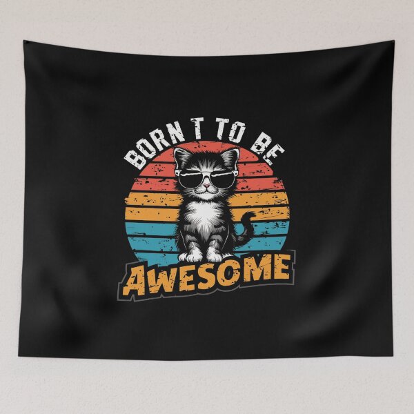 Item preview, Born to be awesome designed and sold by Mateusz Majcherek.