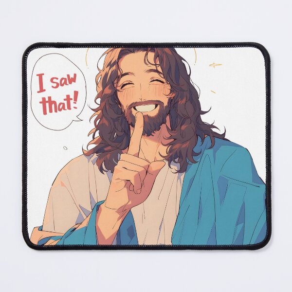 Item preview, Jesus Is Watching Meme designed and sold by StickySparkle.