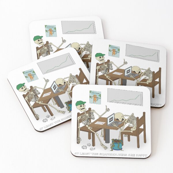 Item preview, At least the shareholders are happy designed and sold by Tatiana da Costa.