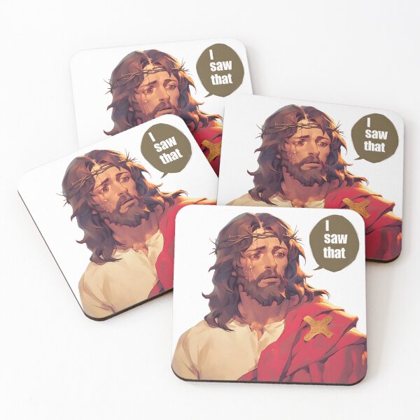 Item preview, Jesus Is Watching Meme designed and sold by StickySparkle.