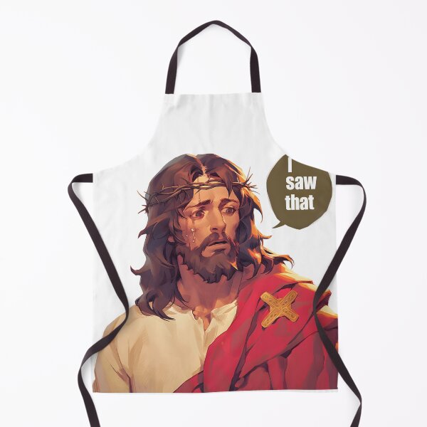 Item preview, Jesus Is Watching Meme designed and sold by StickySparkle.