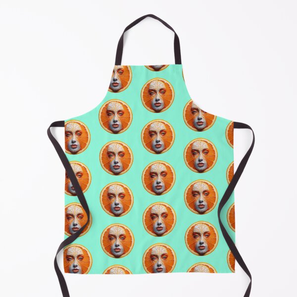 Item preview, Orange Woman Face | Fruits Patterns | Fruit Creatures Collection designed and sold by monkeybusiness.pt.