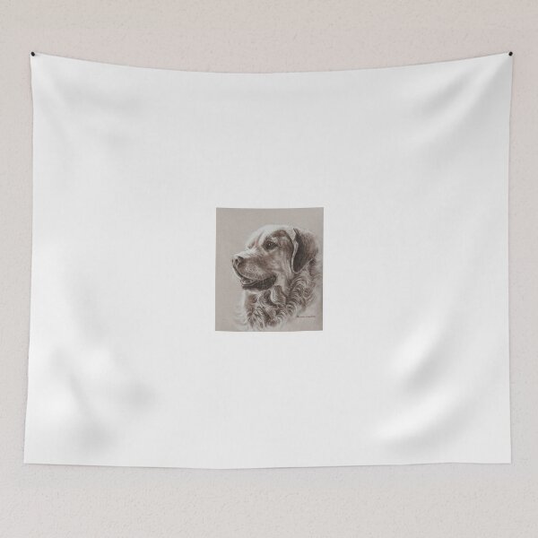 Item preview, Dog Art - Golden Retriever smile designed and sold by AlessandraArt.