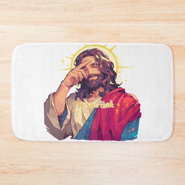 Item preview, Jesus Is Watching Meme designed and sold by StickySparkle.