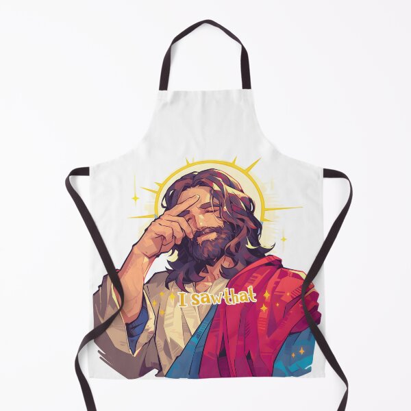Item preview, Jesus Is Watching Meme designed and sold by StickySparkle.