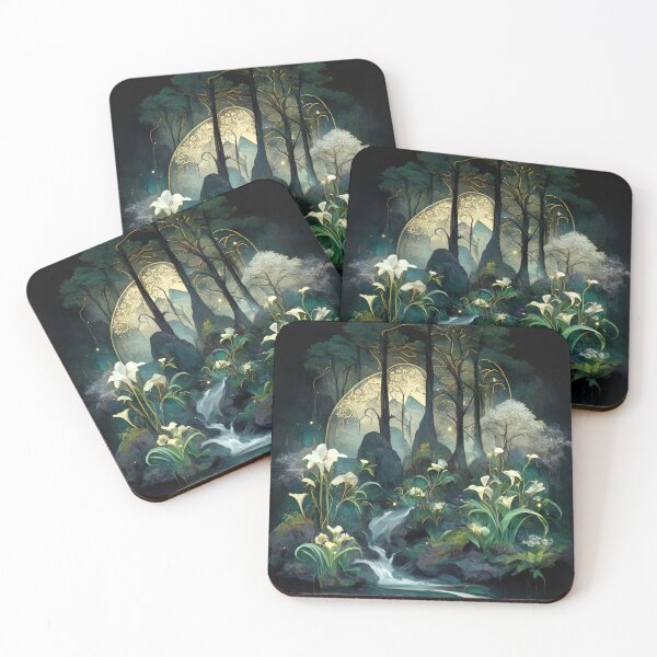 Item preview, Enchanted Forest Waterfall designed and sold by bloorose.
