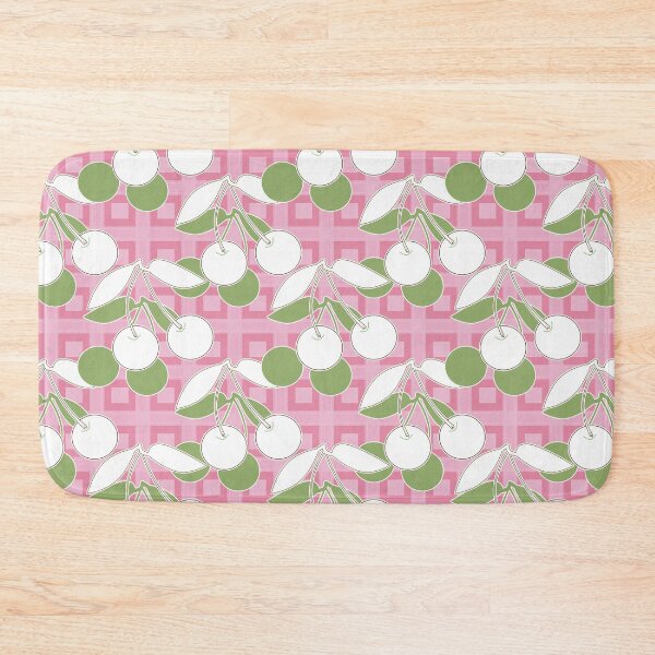 Item preview, Seamless pattern with cherries print background designed and sold by fuzzyfox.