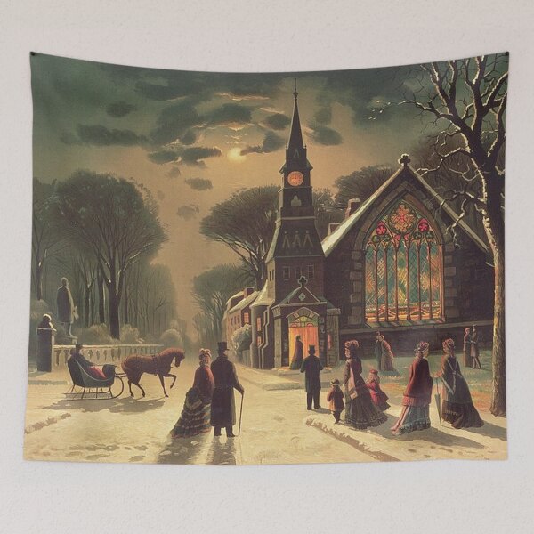 Item preview, Christmas Eve 1878 designed and sold by tomorrowsart.