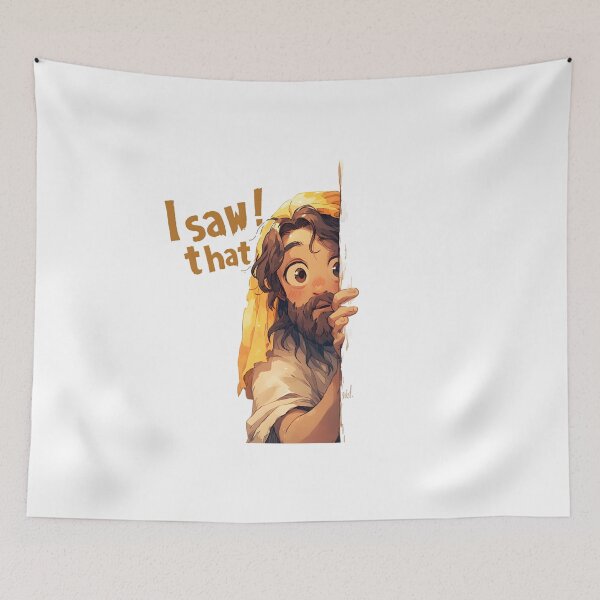 Item preview, Jesus Is Watching Meme designed and sold by StickySparkle.
