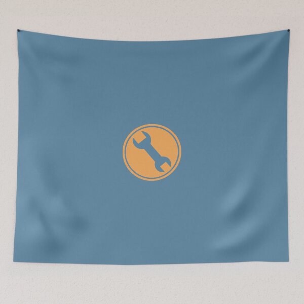 Item preview, Team Fortress 2 Engineer Pocket Crest - BLU designed and sold by Reds94.