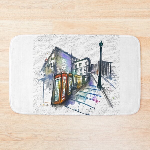 Item preview, Colourful Chapel Street designed and sold by Glenbobagins.