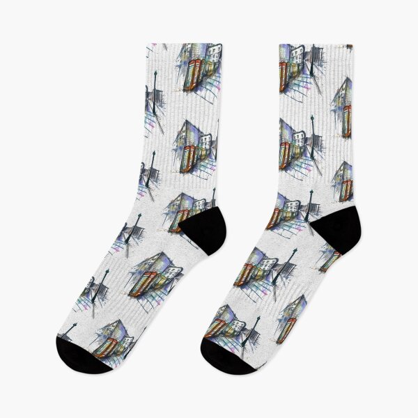 Item preview, Colourful Chapel Street designed and sold by Glenbobagins.