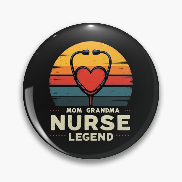 Item preview, Mom Grandma Nurse Legend Retro designed and sold by Alex Songs.