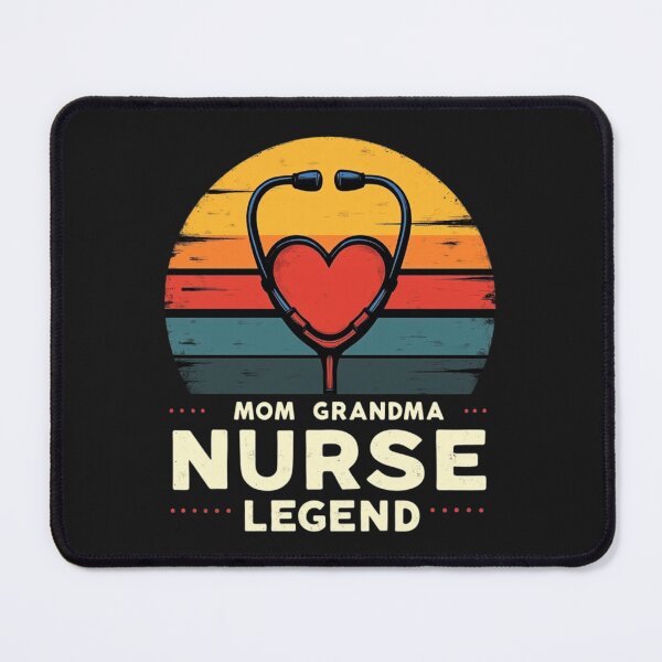 Item preview, Mom Grandma Nurse Legend Retro designed and sold by Alex Songs.