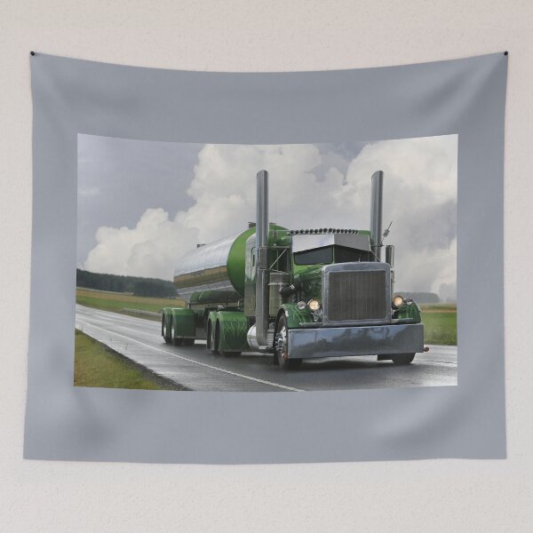 Item preview, Beautiful American Tanker Truck on the Road designed and sold by Taina Sohlman.