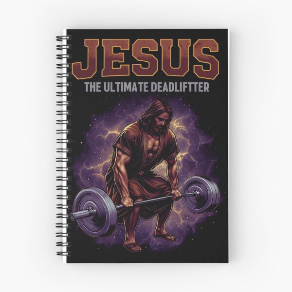 Item preview, Jesus The Ultimate Deadlifter designed and sold by NotorieTEES.