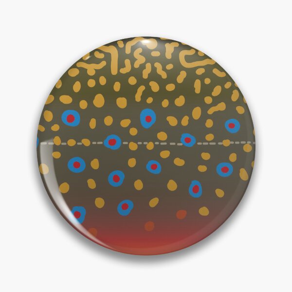 Item preview, Brook Trout Skin Fly Fishing designed and sold by BikeVoucherJr.