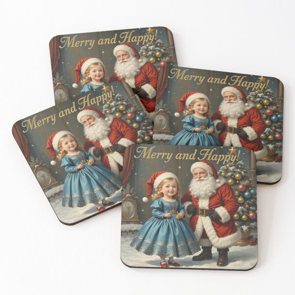 Item preview, Merry and Happy - Vintage Christmas Delight designed and sold by Mido-artister.