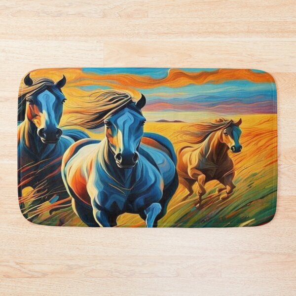 Item preview, Horses in the grass designed and sold by George Hutton Hunter.