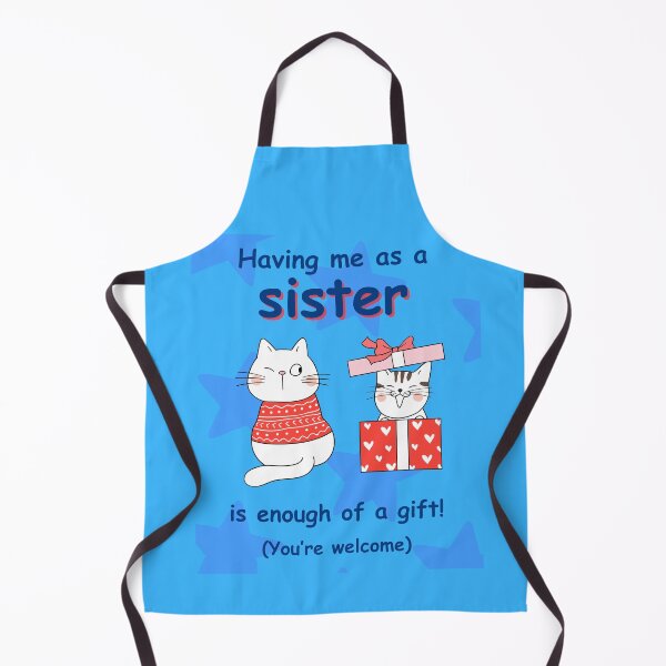 Item preview, Cute Cat Funny for Sister, Funny Sibling Birthday designed and sold by FamilyGlowStore.