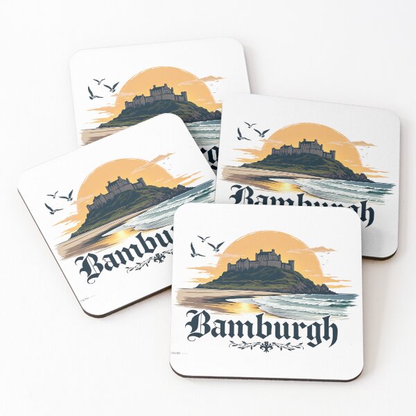 Item preview, Bamburgh Castle and Coastal Beauty designed and sold by Digital Dreams Arts.