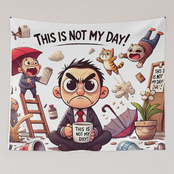 Item preview, It's not my day! designed and sold by Sunci.