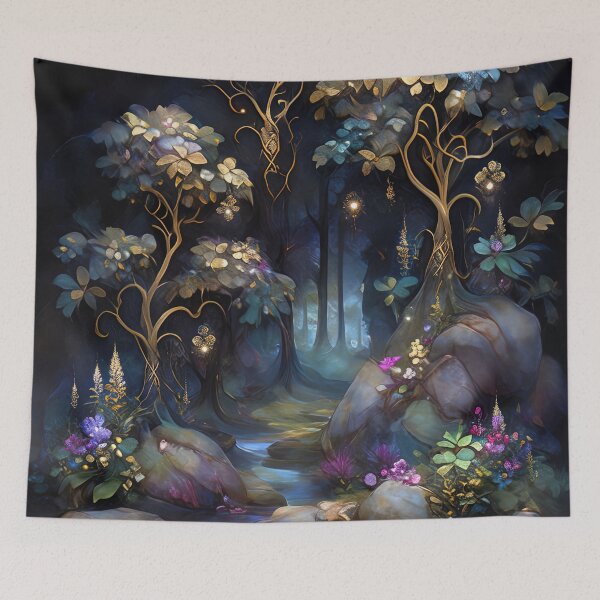 Item preview, Enchanted Forest Stream designed and sold by bloorose.