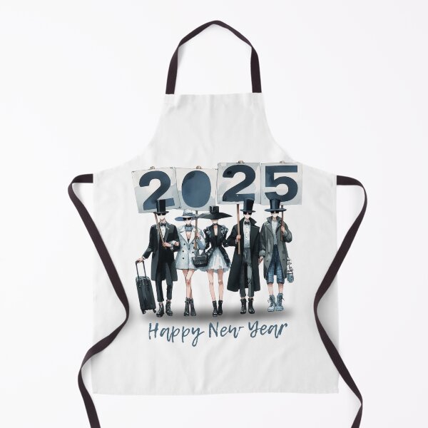 Item preview, New Year's Eve 2025 Art | Party Celebration Watercolor Illustration designed and sold by MiszungART.
