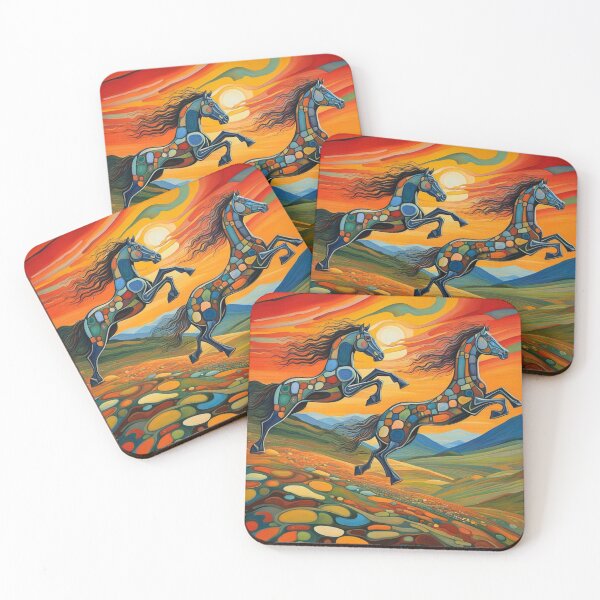 Item preview, The Leaping Horses designed and sold by George Hutton Hunter.