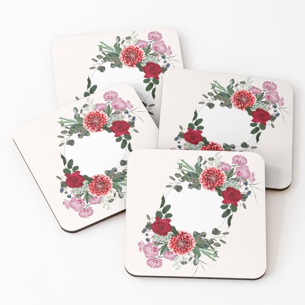 Item preview, Dahlia and roses flowers and herbs decorative. designed and sold by MatyKotiv.