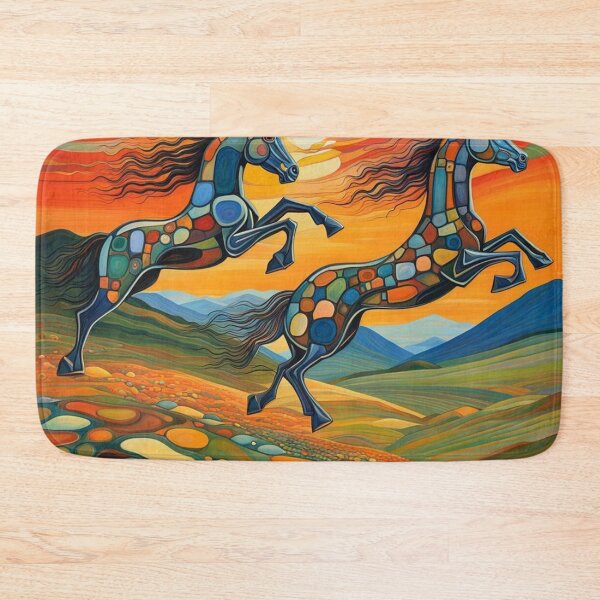 Item preview, The Leaping Horses designed and sold by George Hutton Hunter.