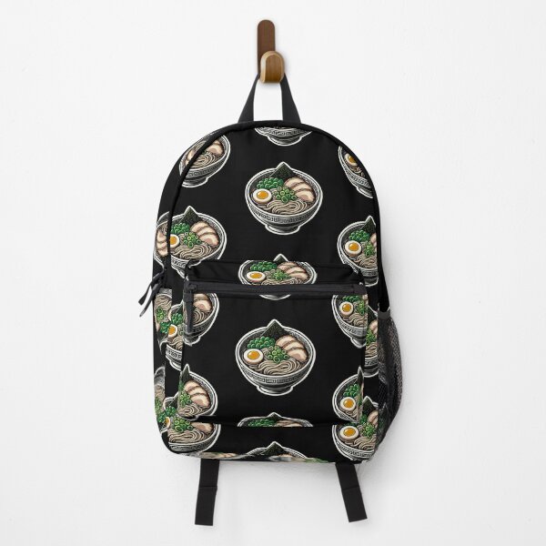 Item preview, Ramen Noodle Bowl Pork Egg Nori Green Onions AI generated designed and sold by KatelynMitalski.