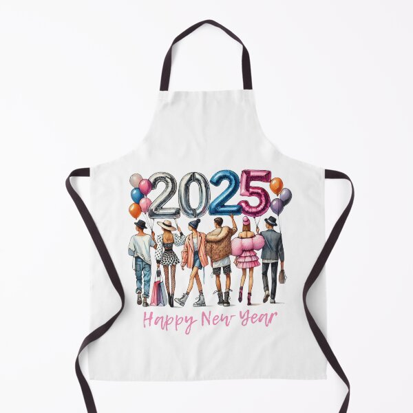 Item preview, New Year's Eve 2025 Art | Party Celebration Watercolor Illustration designed and sold by MiszungART.