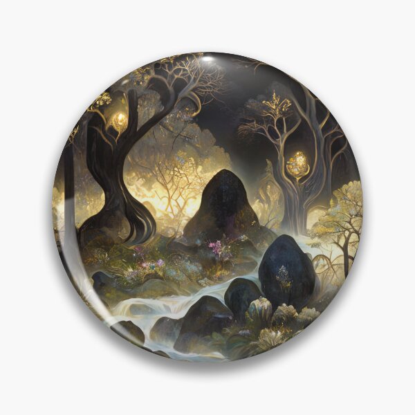 Item preview, Enchanted Forest of Luminous Streams designed and sold by bloorose.